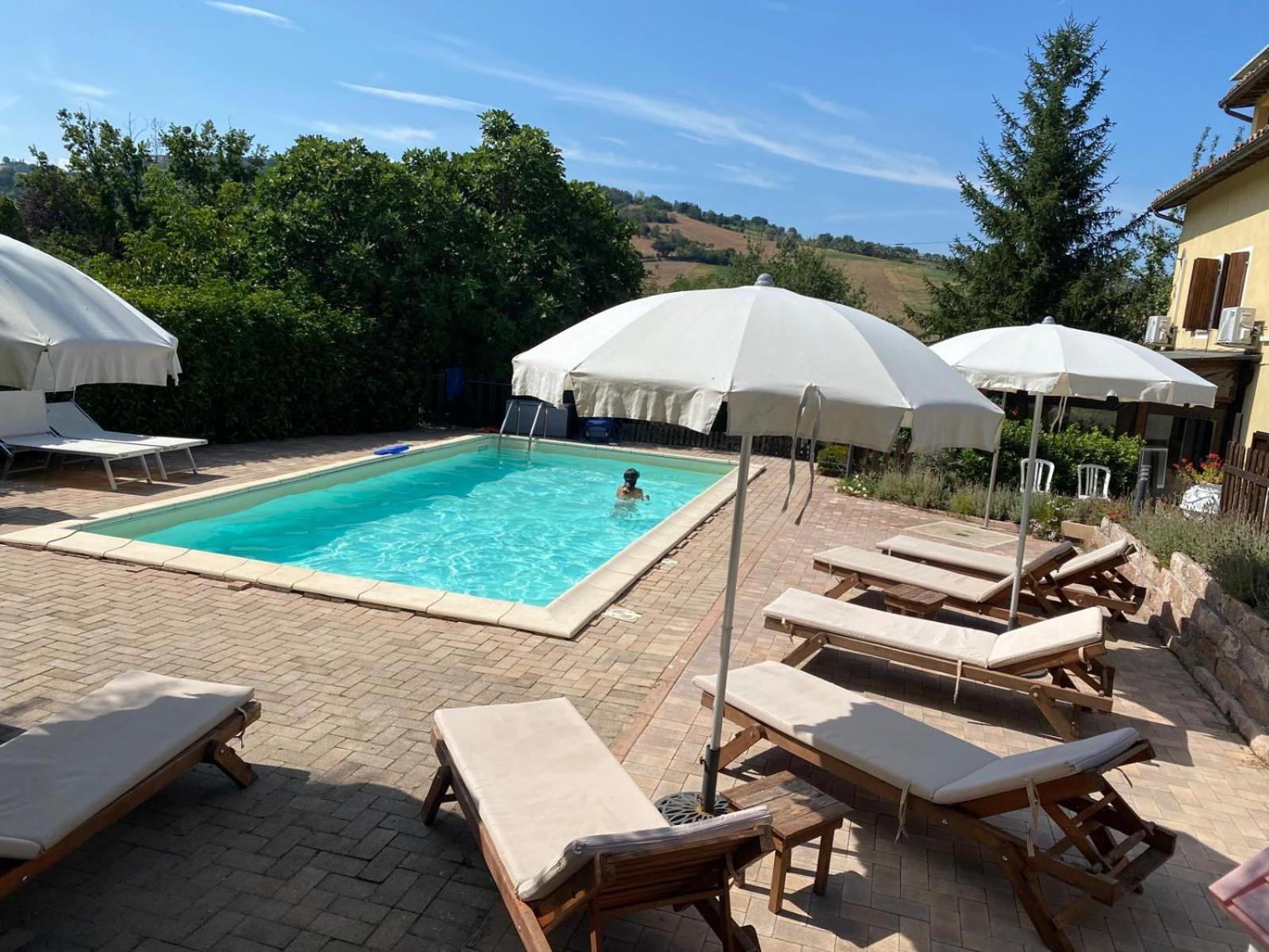 Country House Villa Sabrina San Ginesio Екстер'єр фото